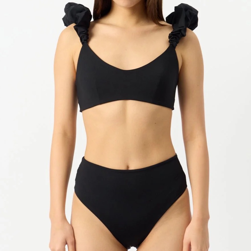 Maygel Coronel Cotta Ruffled Bikini Set